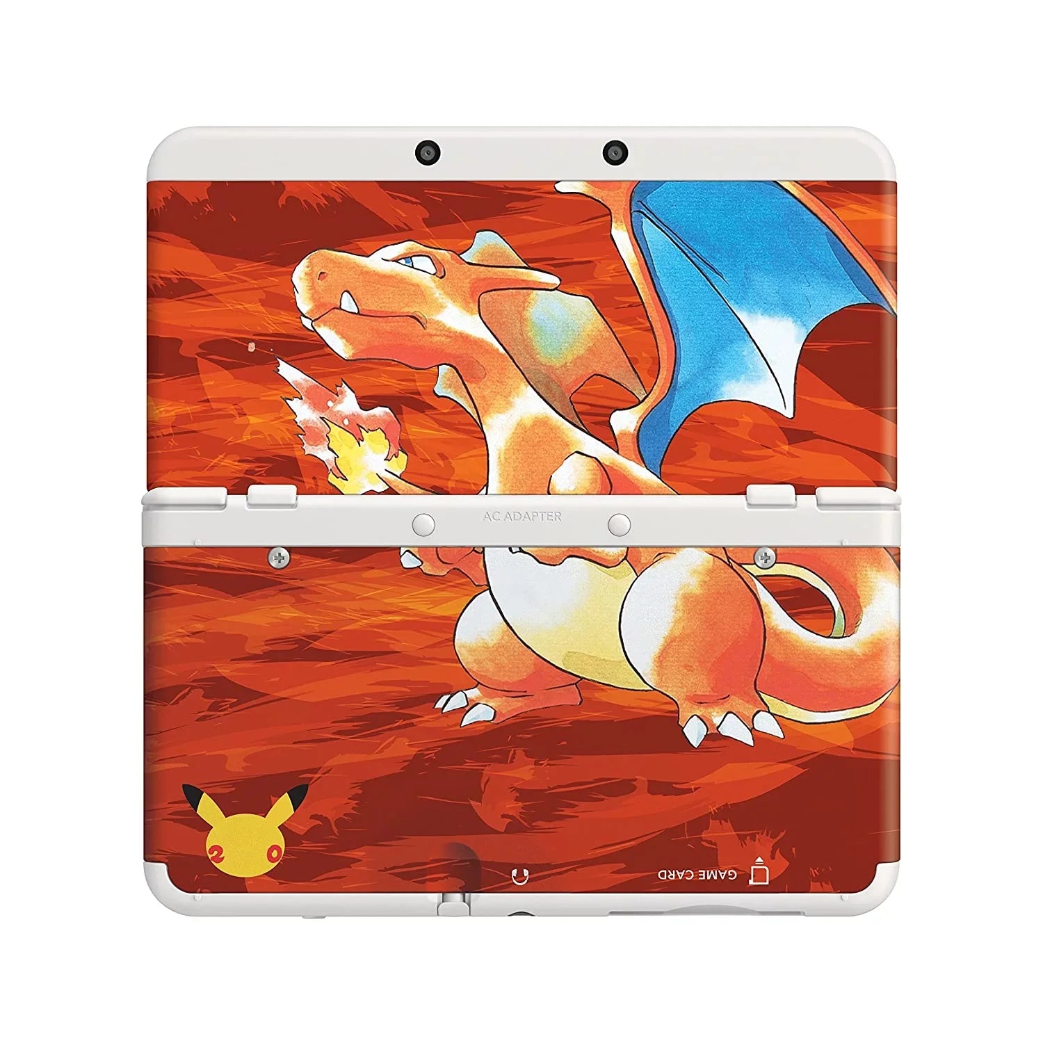 New Nintendo 3DSize - Pok������mon 20th Anniversary Bundle - handheld game console - Pokemon Blue Version, Pokemon Red Version