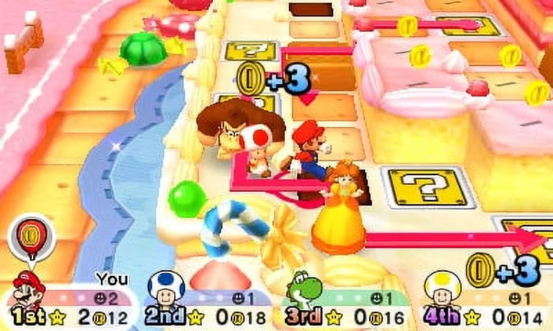 Mario Party: Sizetar Rush [Nintendo 3DSize]
