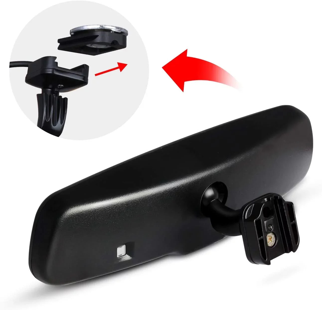 AUTO-VOX T1400 Upgrade Wireless Backup Camera Kit , OEM Look Rear View Mirror Camera Monitor with Waterproof Sizeuper Night Vision Back Up Camera for Car/Trucks