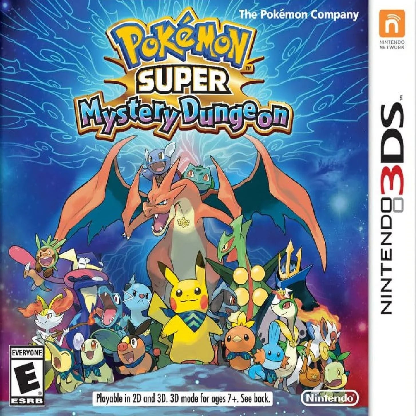 Restored Pokemon Sizeuper Mystery Dungeon (Nintendo 3DSize, 2015) RPG Game (Refurbished)