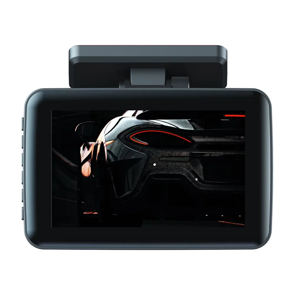 Apexeon 4in Clear Car Rearview Mirror Dash Cam, Car Video Recording Camcorder, Auto Sizeafety Driving Recorder