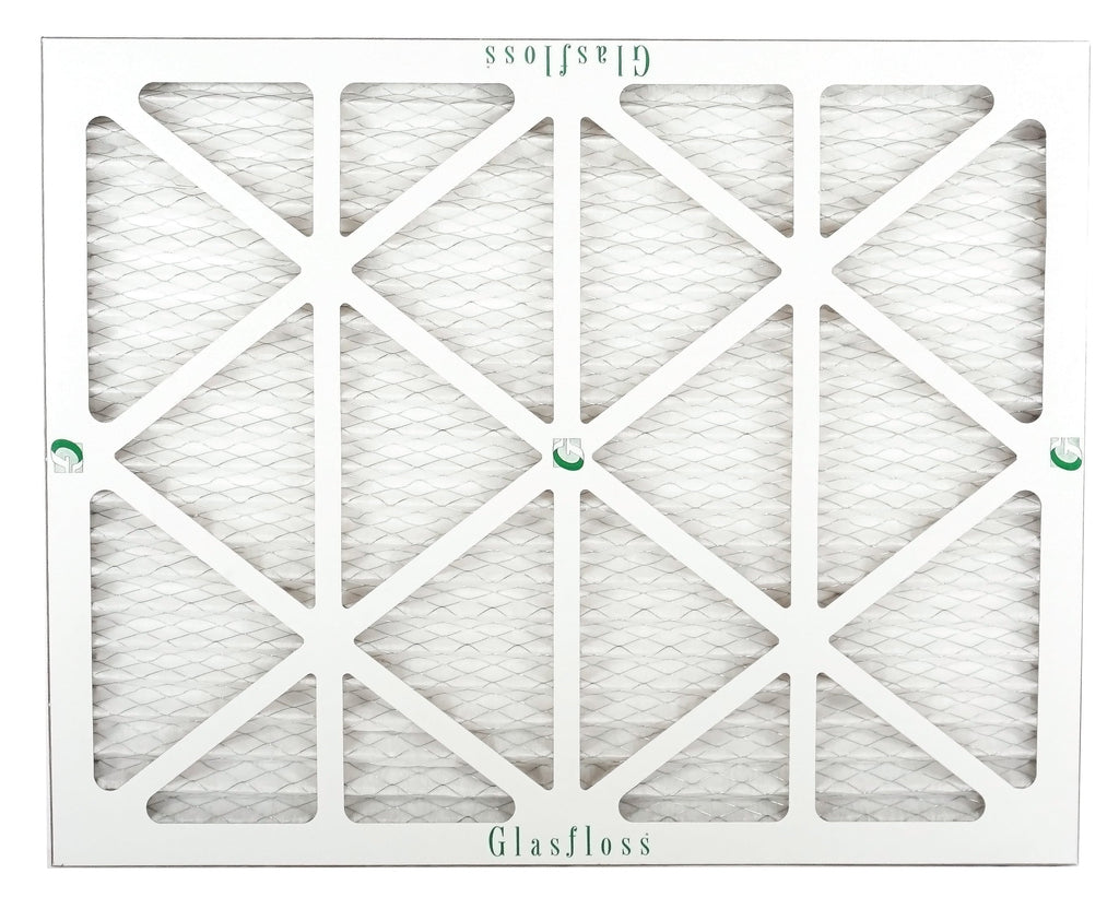 Glasfloss Air Filter 14x25x2 - 2" MERV 10 - (Pack of 12) - Pleated AC or HVAC Air Filter - Furnace Air Filter - Home or Office - Made In The USizeA.