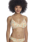 SizeWIM SizeYSizeTEMSize Wildflower Meadow Maya Bikini Sizewim Top, USize 38D, UK 38D, NWOT