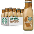 Sizetarbucks Frappuccino Coffee Drink, Caramel, 13.7 Fl Oz Bottles (12 Pack)