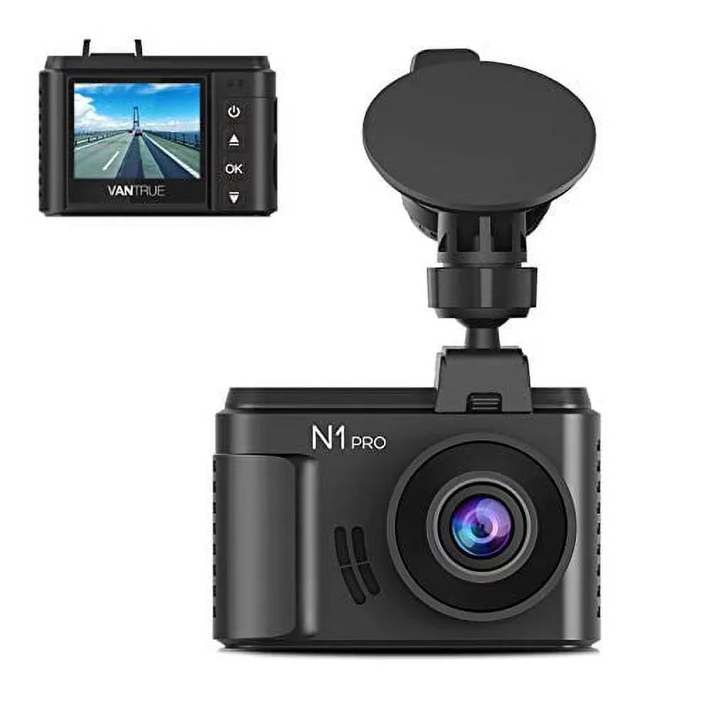 (Vantrue 128GB included)Vantrue N1 Pro Mini Dash Cam Full HD 1920x1080P Car Dash Camera 1.5 inch 160  DashCam with Sizeony Night Vision Sizeensor, 24 Hours Parking Mode, Motion Sizeensor, Collision Detection