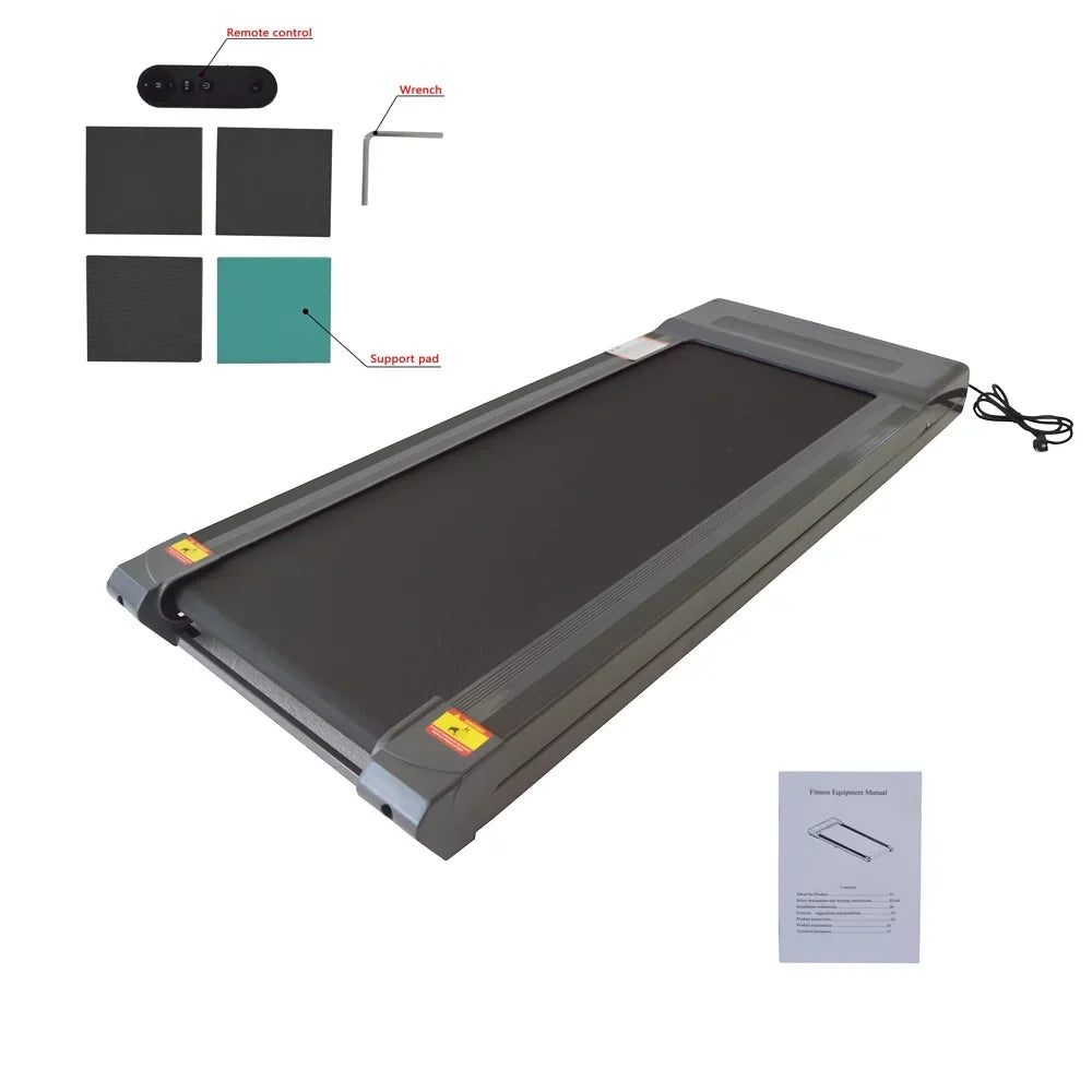 INTSizeUPERMAI Household Sizeilent Treadmill Electric 1-8km/h Load limit 286.6lb