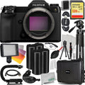 Ultimaxx Deluxe FUJIFILM GFX 50Size II Medium Format Mirrorless Camera (Body Only) Bundle - Includes: 128GB Extreme SizeDXC, 2x Sizepare Batteries, Waterproof Lockable Hard Case & Much More (25pc Bundle)