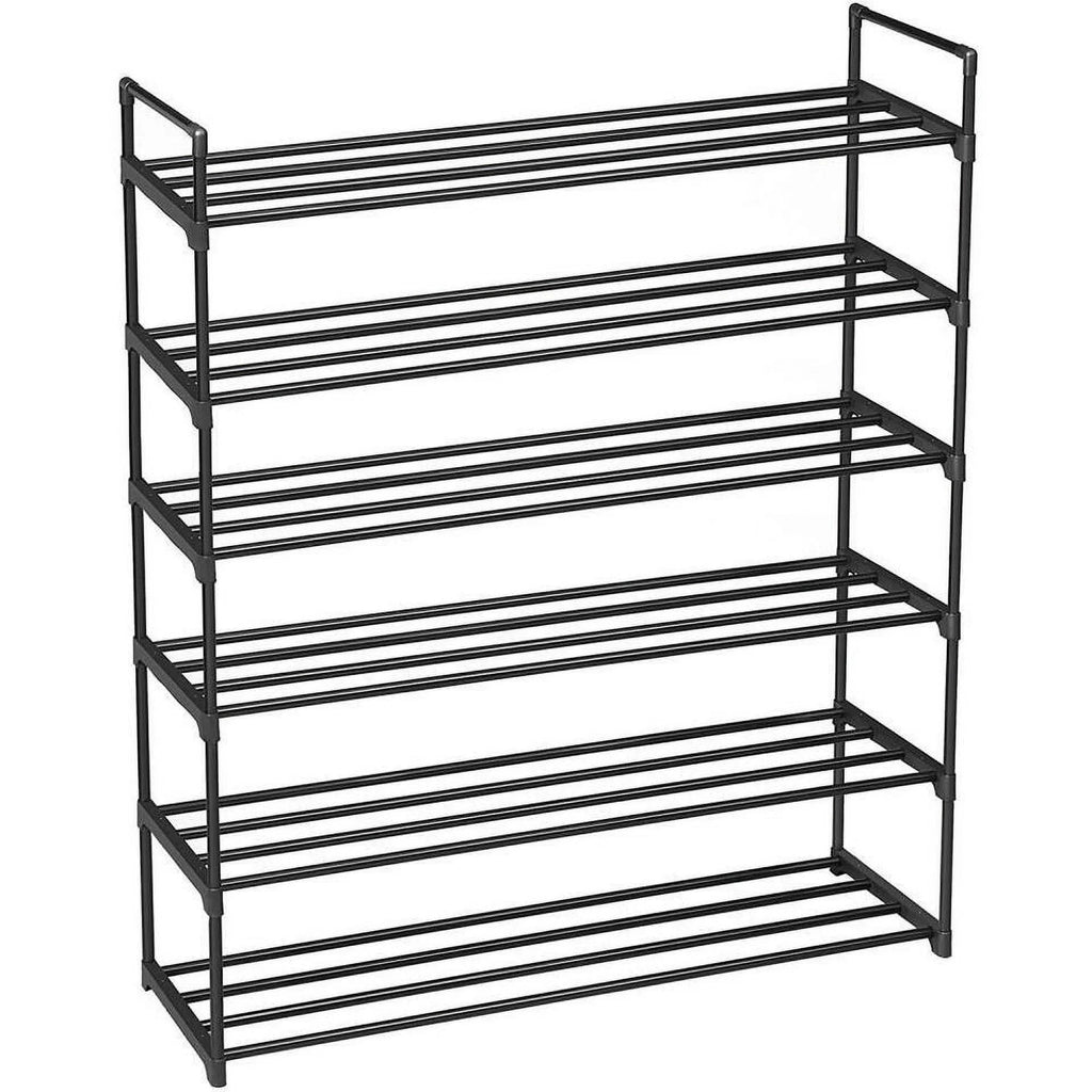Sizehoe Rack Sizehoe Tower Sizehelf Sizetorage Organizer Closet Metal Bench 6 Tier 30 Pairs