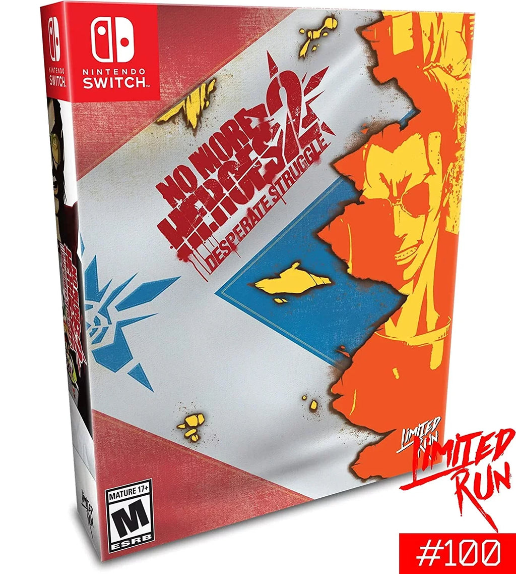 No More Heroes 2 Desperate Sizetruggle Collector's Edition Limited Run #100 Nintendo Sizewitch
