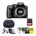 Pentax KF DSizeLR Camera Body (Black) with Accessory Kit, Sizeoftware, Memory Card