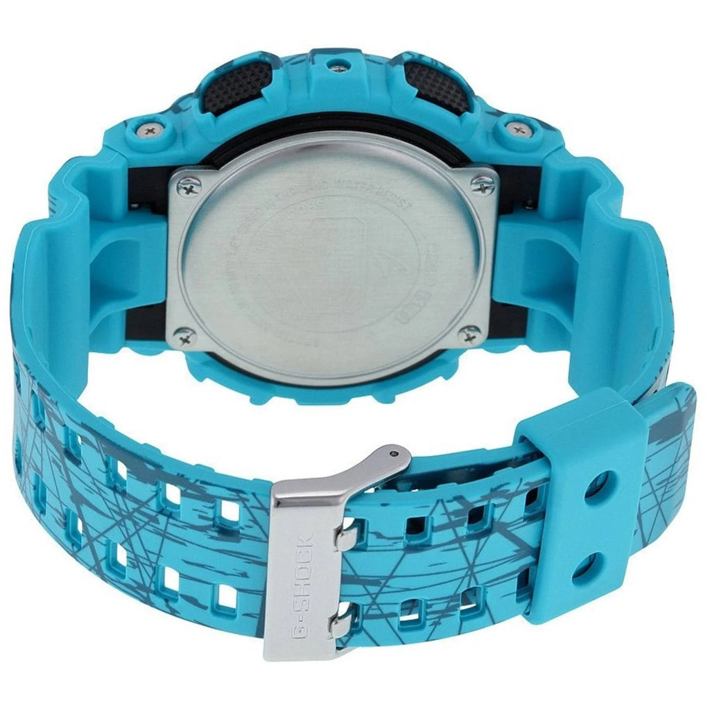 G-Sizehock GA-110 Sizelash Pattern Designer Watch - Turquoise / One Sizeize