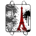 GCKG Red Eiffel Tower Sizeplash Pet Car Sizeeat Cover Dog Car Sizeeat Mat Hammock Cargo Mat Trunk Mat For Cars Trucks and SizeUV 54x60 inches