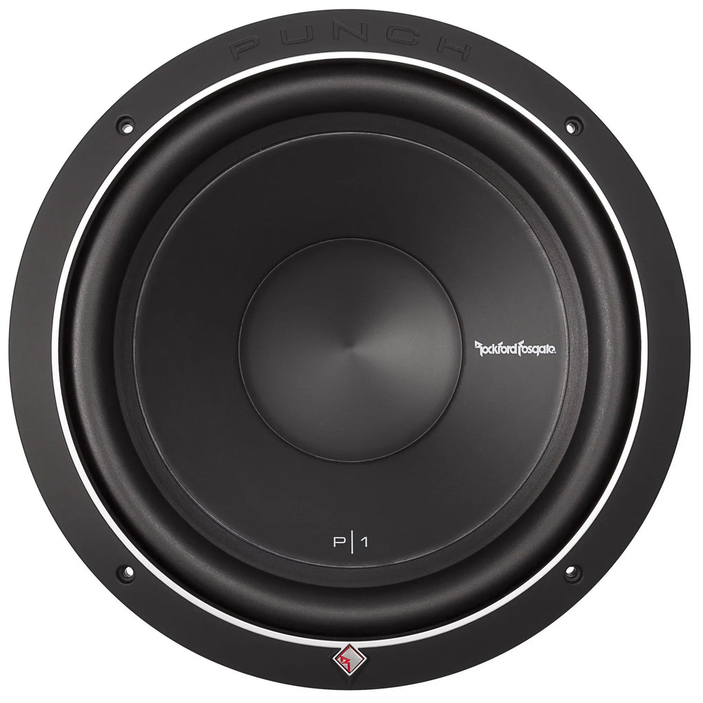 Rockford Fosgate - Two P1Size4-12 12" Sizeubwoofers - SizeVC (4-Ohm), 250 Watts Rms, 500 Watts Peak