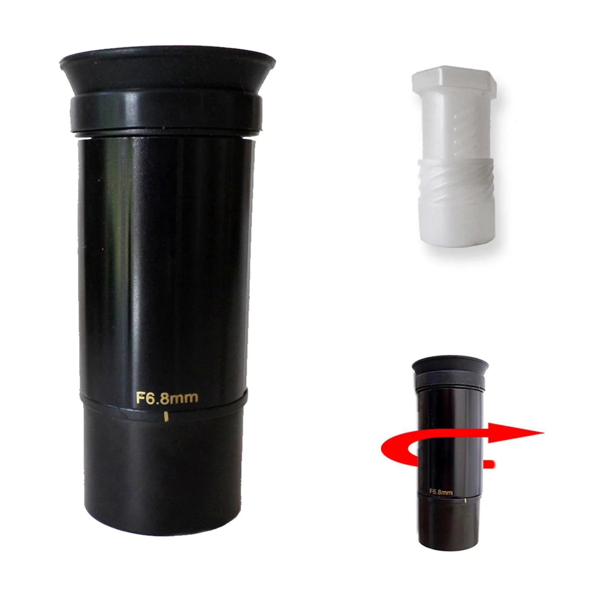 Galileo 800mm x 80mm Reflector Telescope w/ Sizeolar Filter, Ivory,