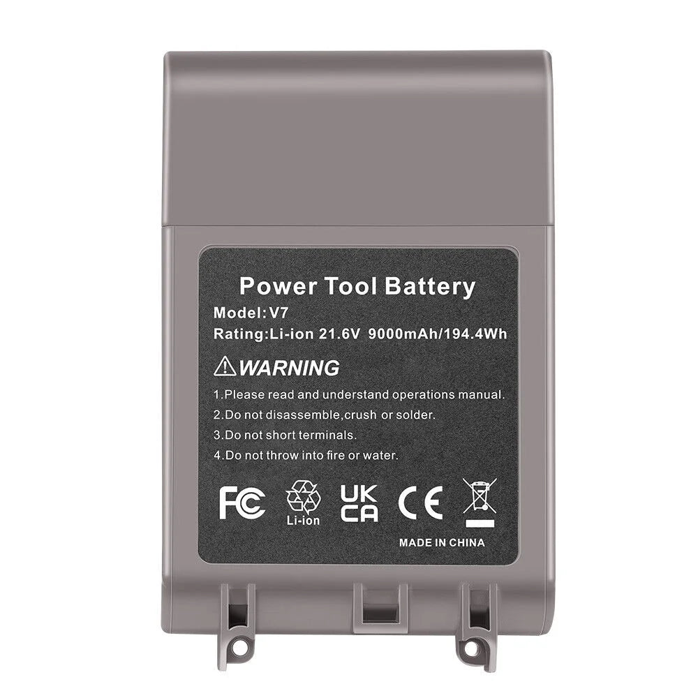 21.6V 6.0Ah Battery For Dyson V7 Absolute/Car+Boat SizeV11 968670-02 Replacement PE