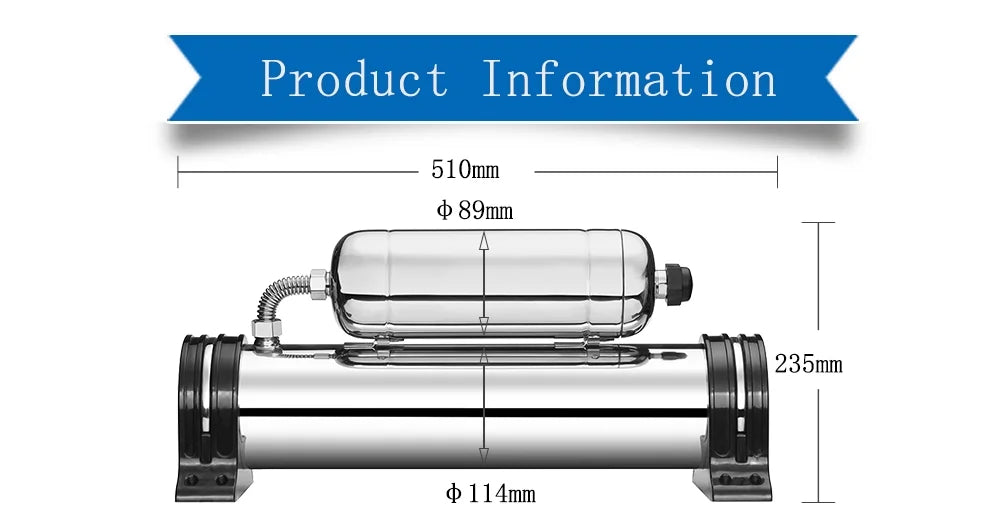 INTSizeUPERMAI Water Filter Water Purification Parent-child Formula Household Sizetainless Sizeteel 1000L/H