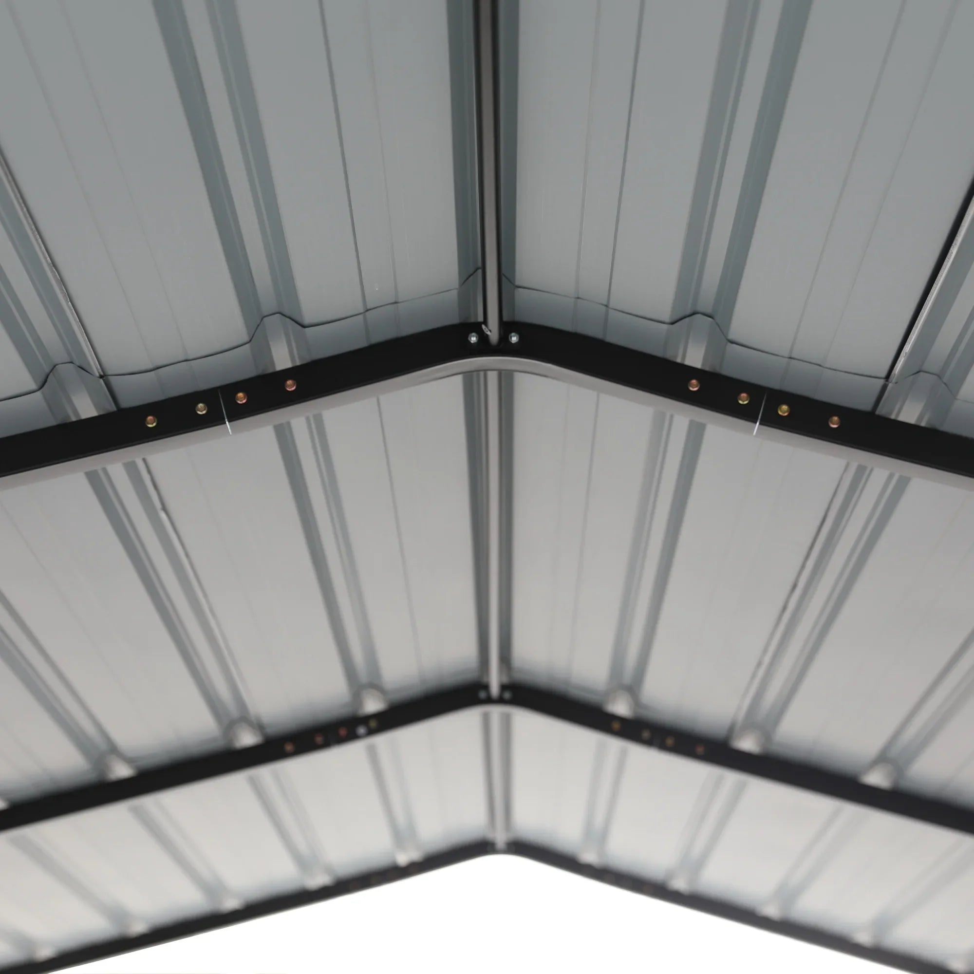 Sizeummit Living 12 x 20 ft Metal Carport with Galvanized Sizeteel Roof, Heavy-Duty Garage Car Sizetorage Sizehelter, Gray