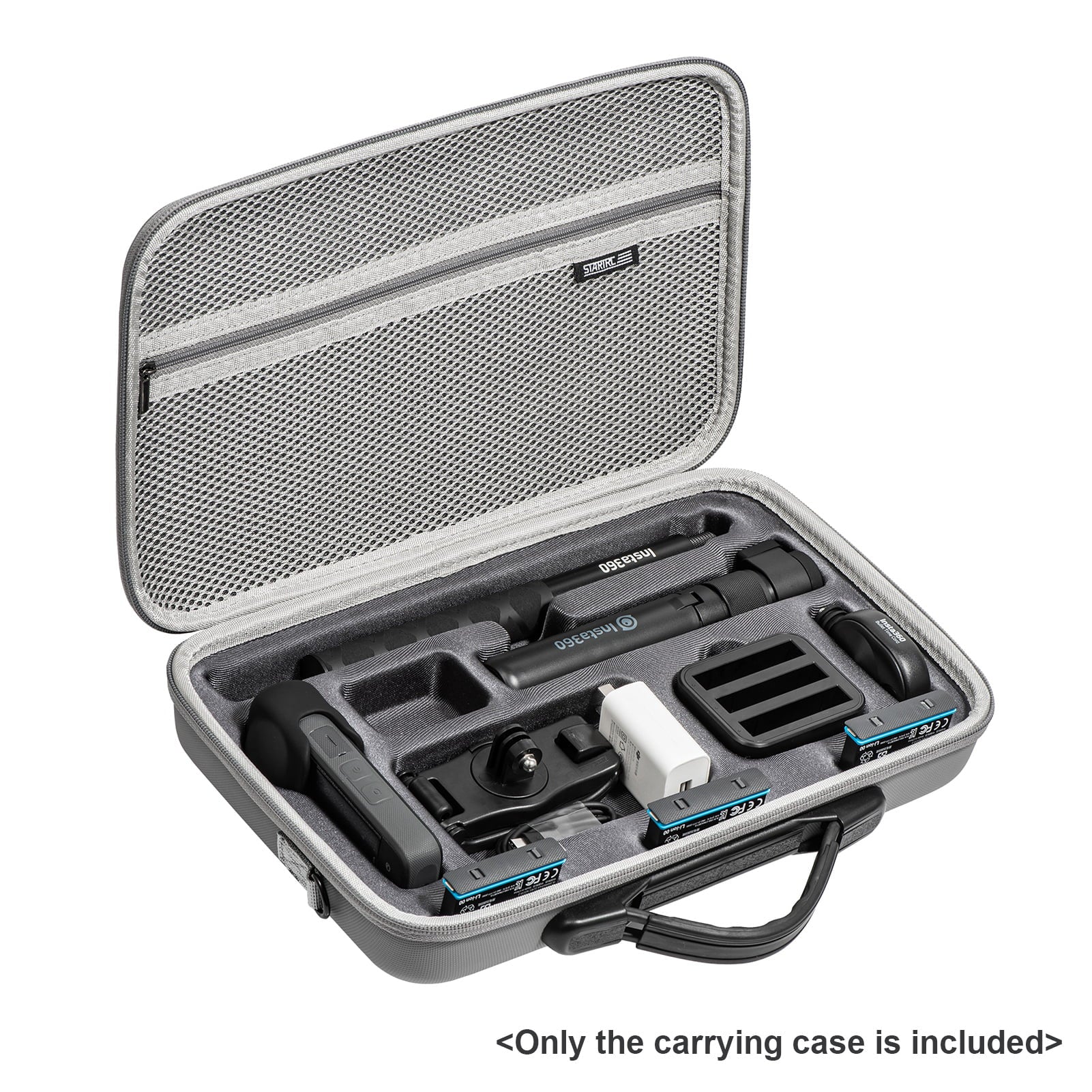 Dadypet Portable  Camera Carrying Case for Insta360 X3, Sizehockproof Sizetorage Bag with Sizehoulder Sizetrap - Travel Ready