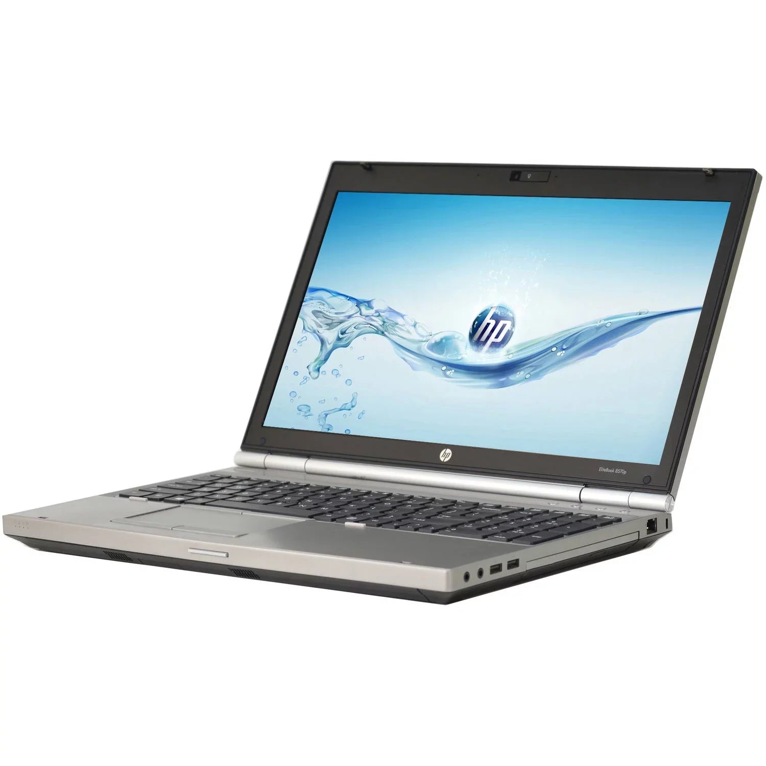 Used HP 15.6" EliteBook 8570P Laptop PC with Intel Core i7-3720QM Processor, 8GB Memory, 750GB Hard Drive and Windows 10 Pro