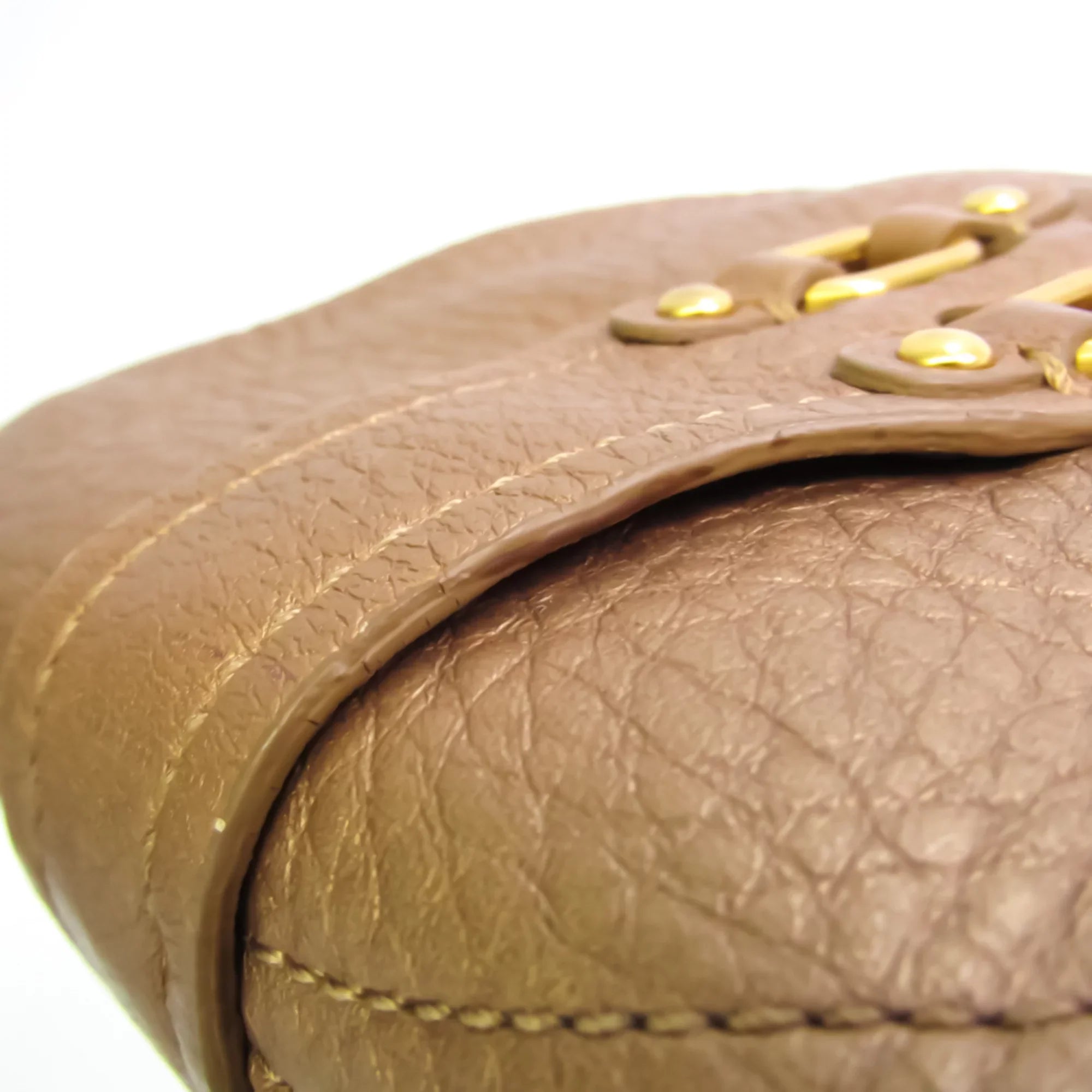 Pre-Owned Cole Haan Women's Leather Handbag Gold (Good)