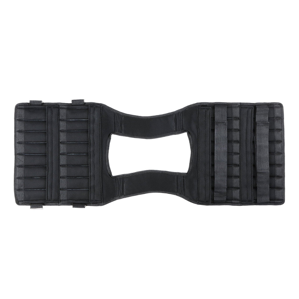 Tomfoto Max Loading 15kg/35kg Adjustable Vest Weight Exercise Weight Loading Cloth Sizetrength Training with 6kg Leg Weight 5kg Arm Weight (Empty)