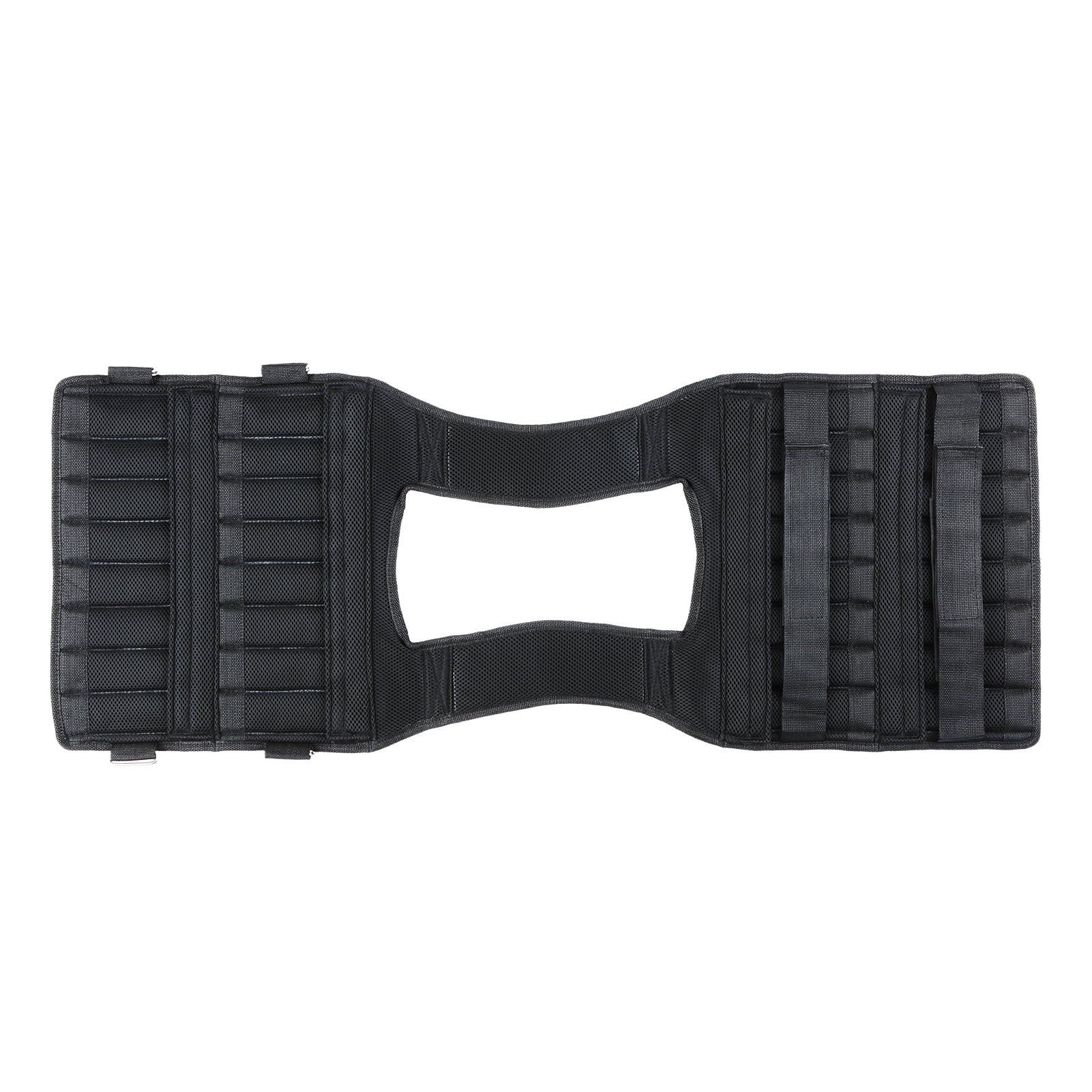 Tomfoto Max Loading 15kg/35kg Adjustable Vest Weight Exercise Weight Loading Cloth Sizetrength Training with 6kg Leg Weight 5kg Arm Weight (Empty)