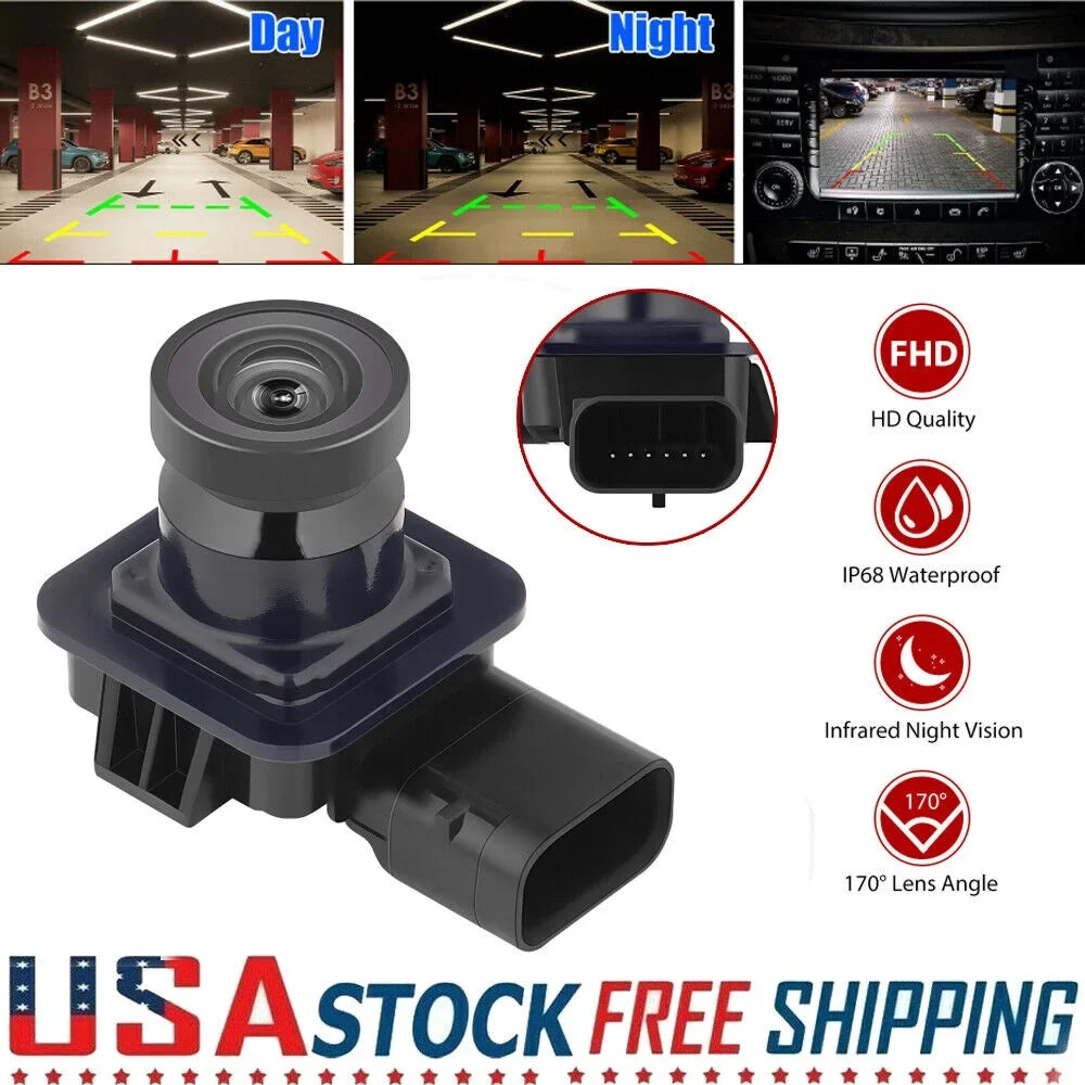 Back Up Camera Fits 2011 2012 2013 2014 Ford F-150 EL3Z19G490D BL3Z-19G490-B USize