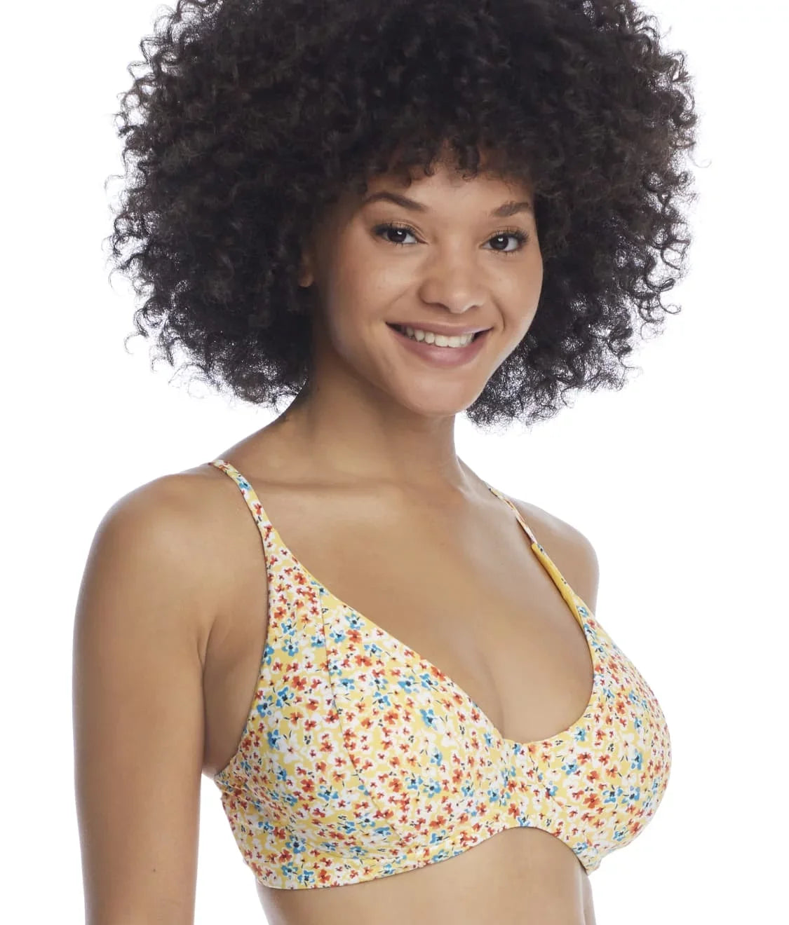 SizeWIM SizeYSizeTEMSize Wildflower Meadow Maya Bikini Sizewim Top, USize 38D, UK 38D, NWOT