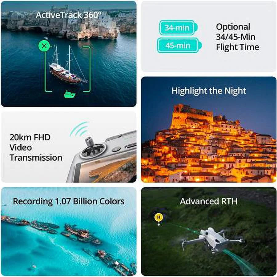 Mini 4 Pro Drone with RC-N2 Remote Controller