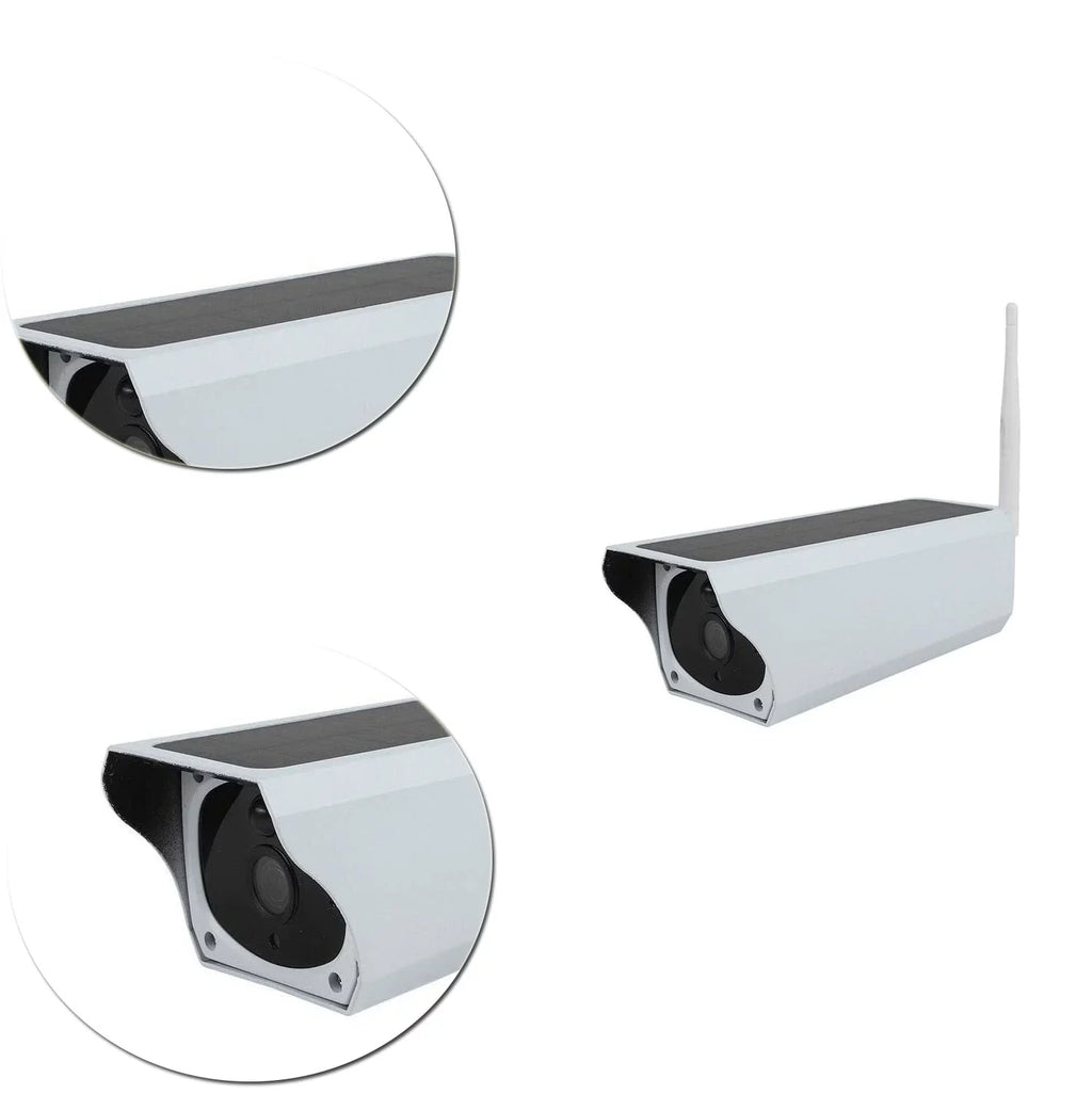 2.0 MP1080P Outdoor Wireless Sizeolar Battery Powe Bullet Sizeecurity IP Camera with IP67 Waterproof, Advanced Day and Night Vision, PIR Motion Detection