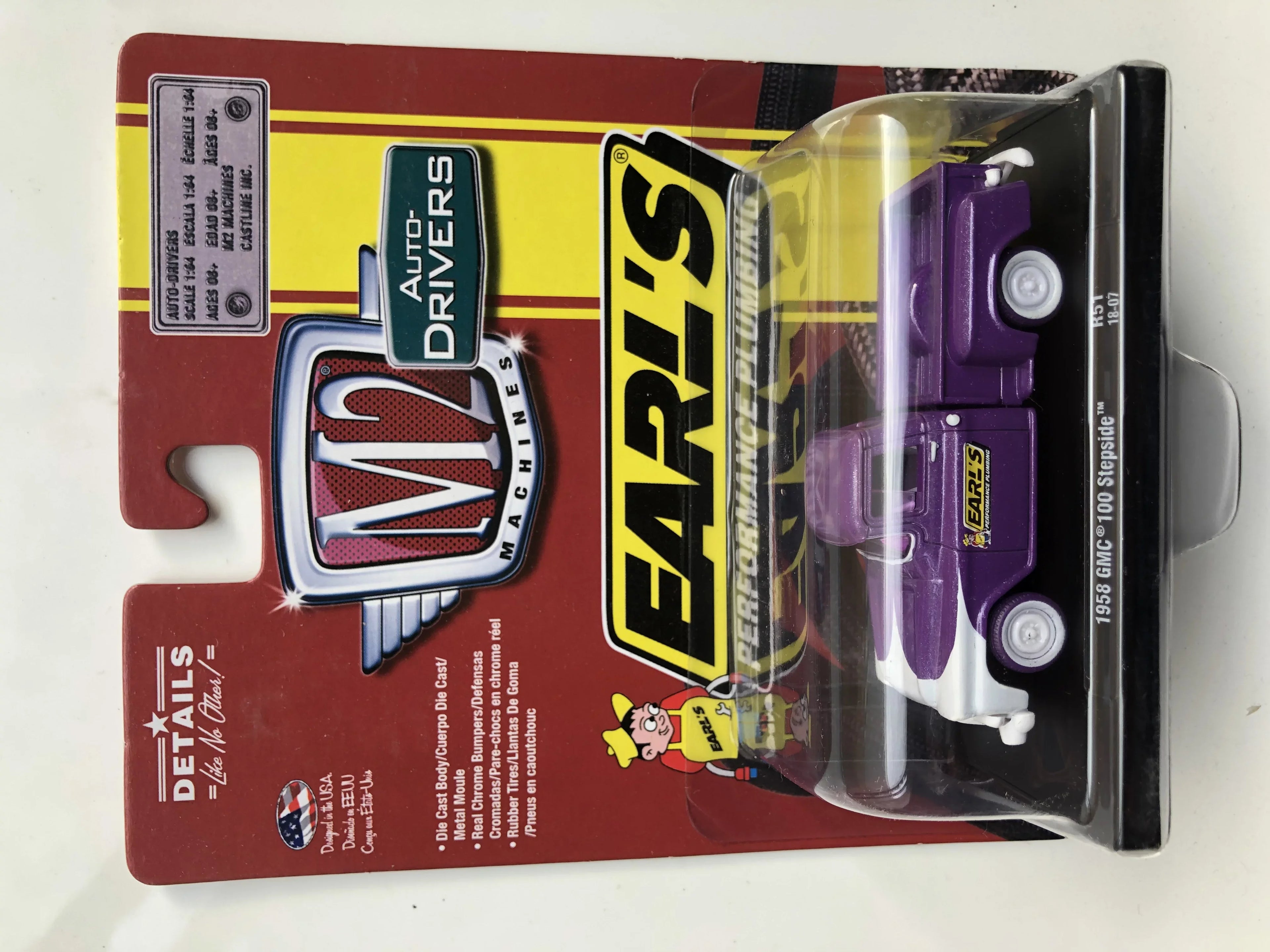 M2 Machines Auto-Drivers 1:64 R51 1958 GMC 100 SizeTEPSizeIDE CHASizeE 11228-51