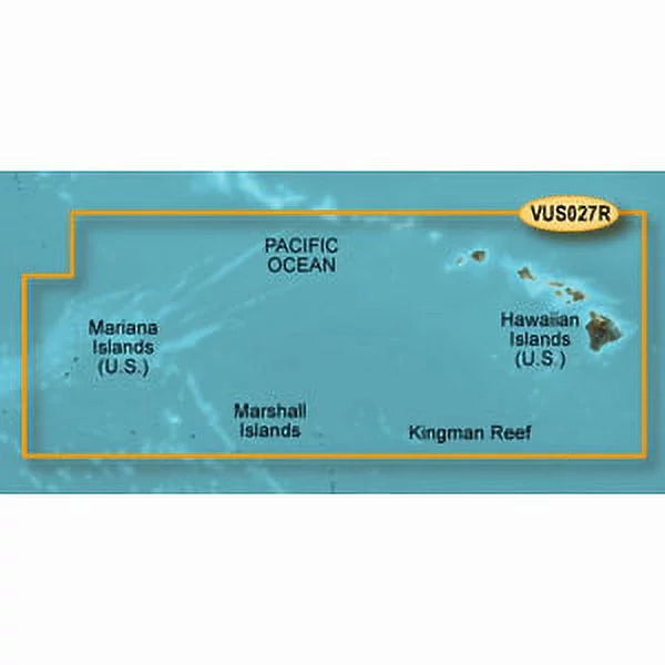 Garmin BlueChart® g3 Vision® HD - VUSize027R - Hawaiian Islands - Mariana Islands - microSizeD™/SizeD™