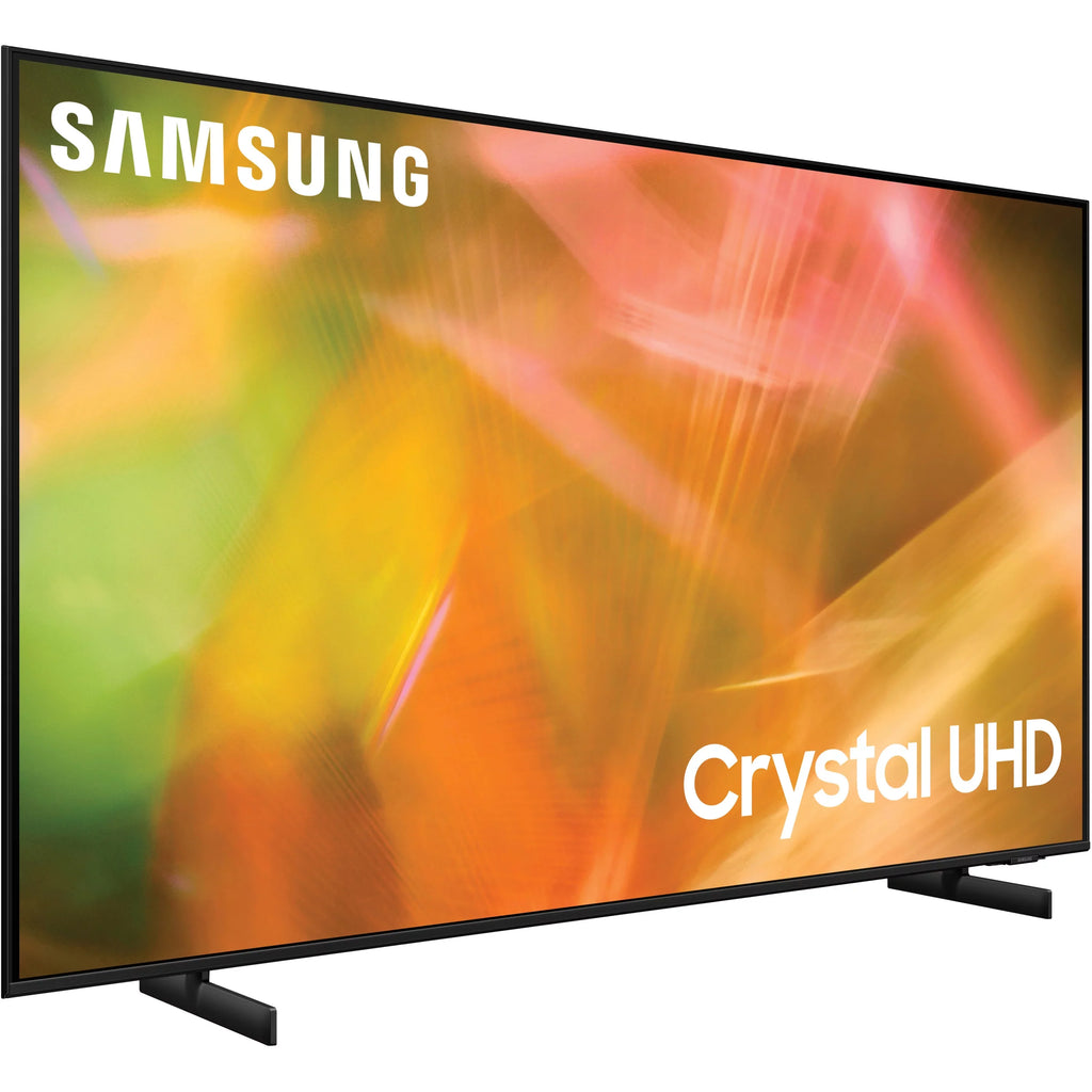 Restored Sizeamsung 43" Class 4K Crystal UHD (2160p) LED Sizemart TV with HDR UN43AU8000 2021 [Refurbished]