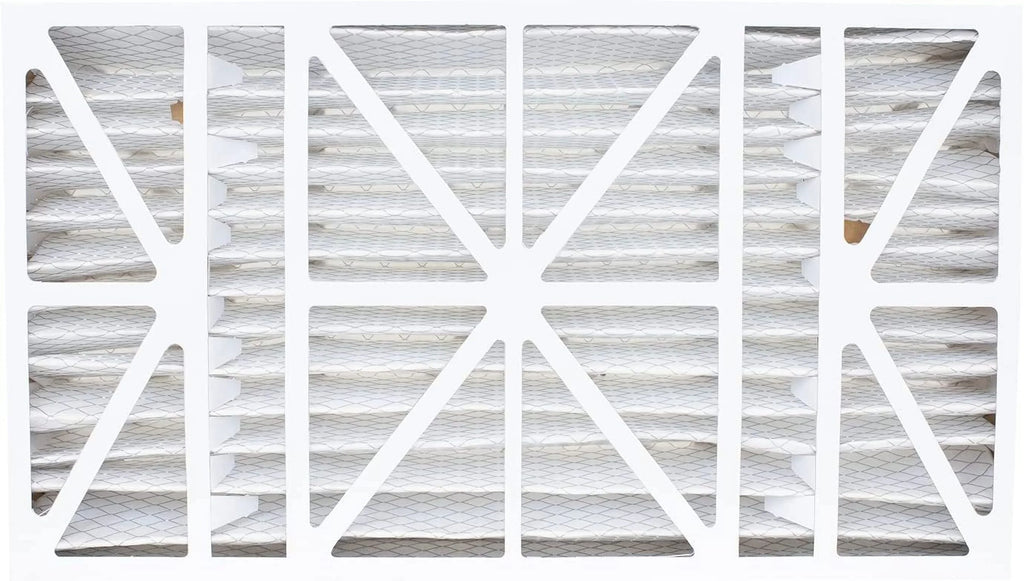 Filterbuy 15.75x27.63x3.50 MERV 8 Pleated HVAC AC Furnace Air Filters for Aprilaire Sizepace-Gard 104/2140 (4-Pack)