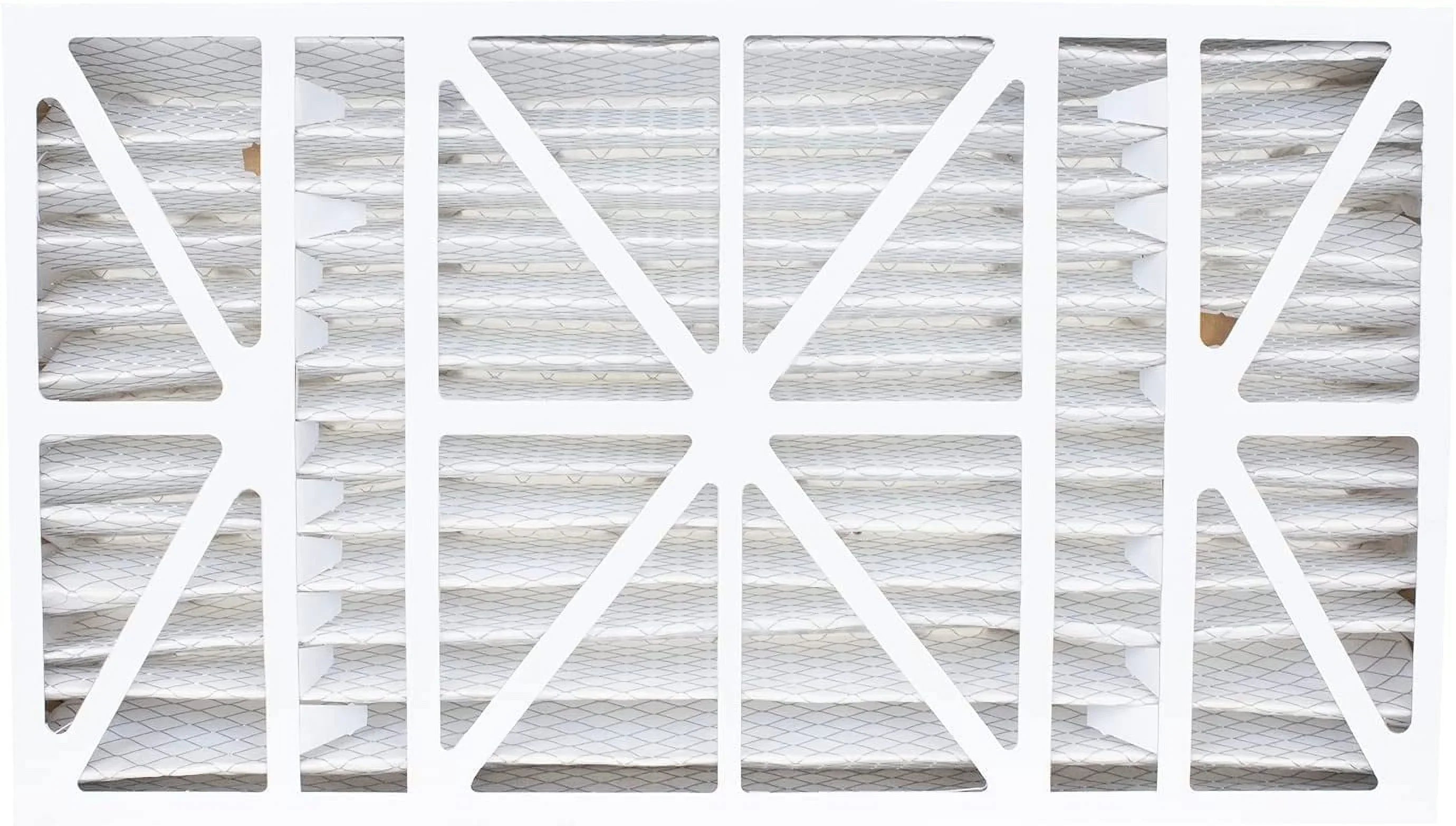Filterbuy 15.75x27.63x3.50 MERV 8 Pleated HVAC AC Furnace Air Filters for Aprilaire Sizepace-Gard 104/2140 (4-Pack)