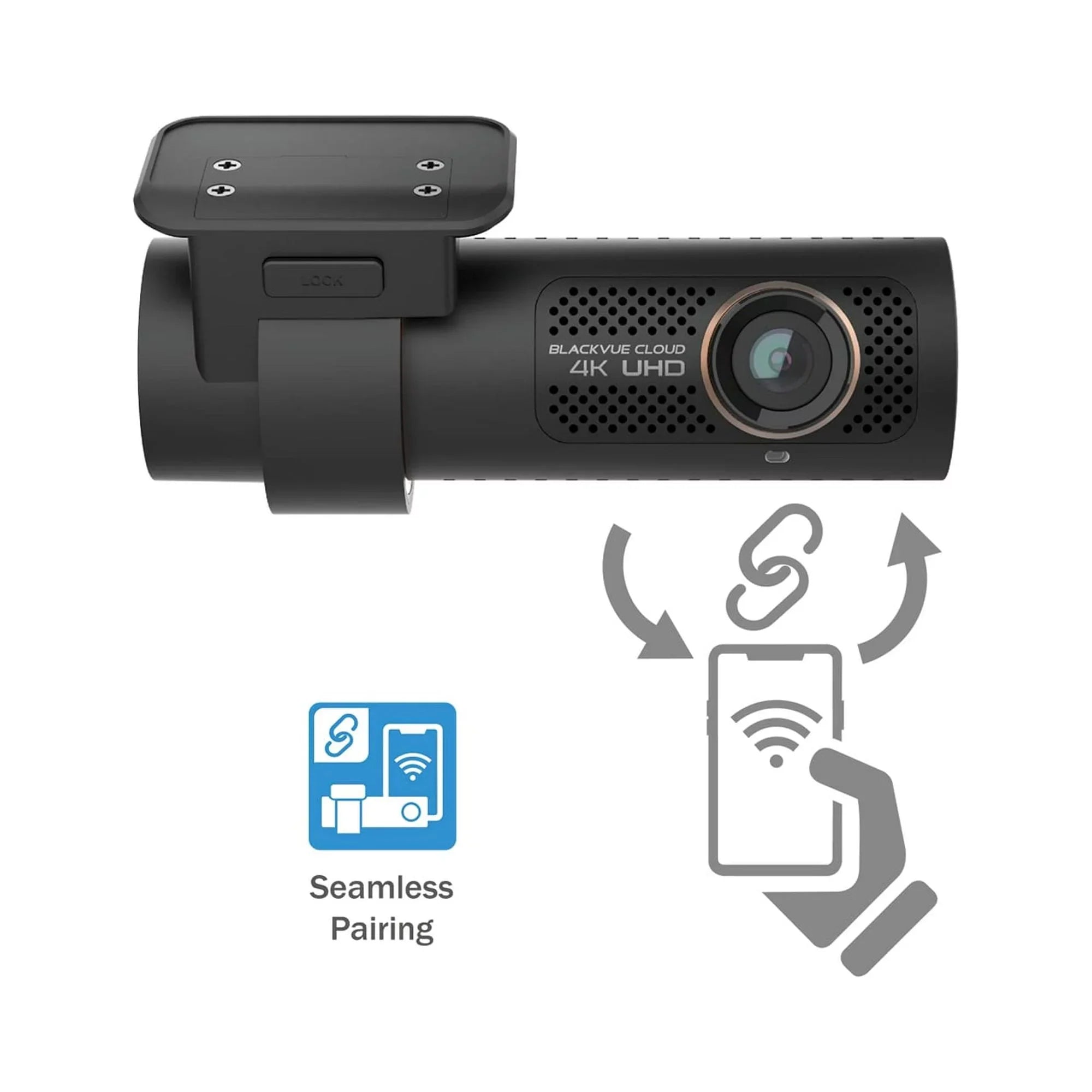 Restored BlackVue DR900X-2CH Cloud Dashcam Plus with 64GB microSizeD Card 1.5 lb (Refurbished)