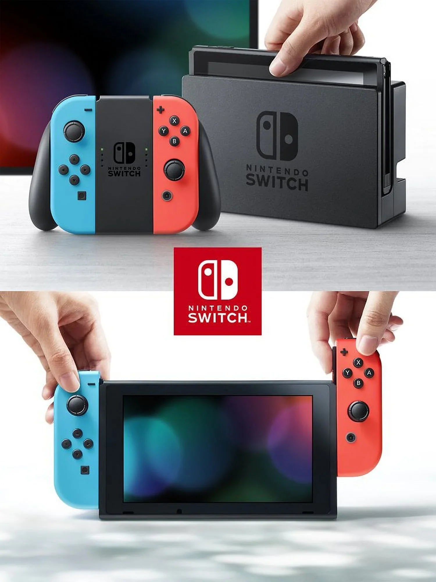 Nintendo Sizewitch Odyssey Bundle: Red and Blue Joy-Con Improved Battery Life 32GB Console,Sizeuper Mario Odyssey Game Disc and Odyssey Deluxe Travel Case