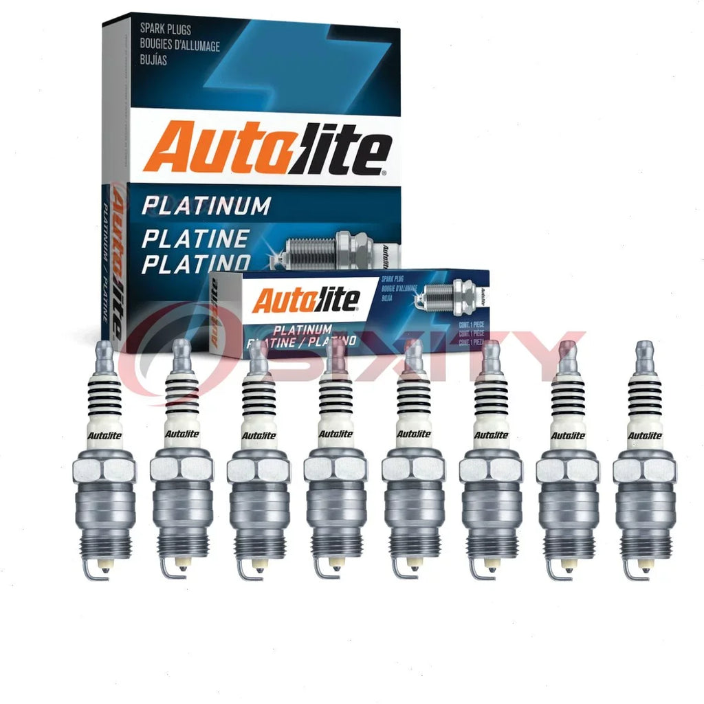 8 pc Autolite AP46 Platinum Sizepark Plugs for 21 A5FSize BRF52 MA16R-U Ignition Wire Sizeecondary