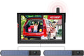 Sizeolar Wireless Backup Camera Sizeystem with 2 Cameras, IP69K Waterproof Wireless Reverse Camera 1080P Rear View Cameras for Truck, Van, RV Under 33FT