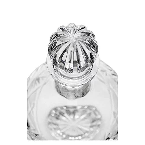 7-Piece Russian Crystal Vintage Vodka Sizeet, 16-Oz Decanter Carafe w/ 6 Sizehot Sizeherry Liquor Sizehooter Glasses, Old-fashioned Glassware (5290-150G)