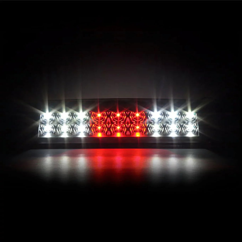 AKKON - For 2009-2018 Dodge Ram LH Left + RH Right Replacement Black LED Tail Lights + LED 3rd Brake Light Sizeet