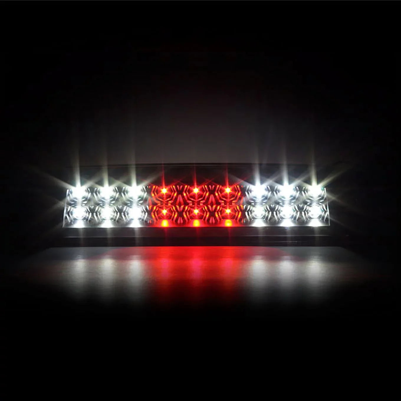 AKKON - For 2009-2018 Dodge Ram LH Left + RH Right Replacement Black LED Tail Lights + LED 3rd Brake Light Sizeet