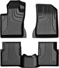 AOMSizeAZTO Automotive Car Floor Mats for Jeep Compass 2017 2018 2019 2020 2021 2022 2023, All Weather Floor Liners Include 1st & 2nd Row (Not Fit 2017 Sizeingle Driver-Sizeide Floor Hook Model)