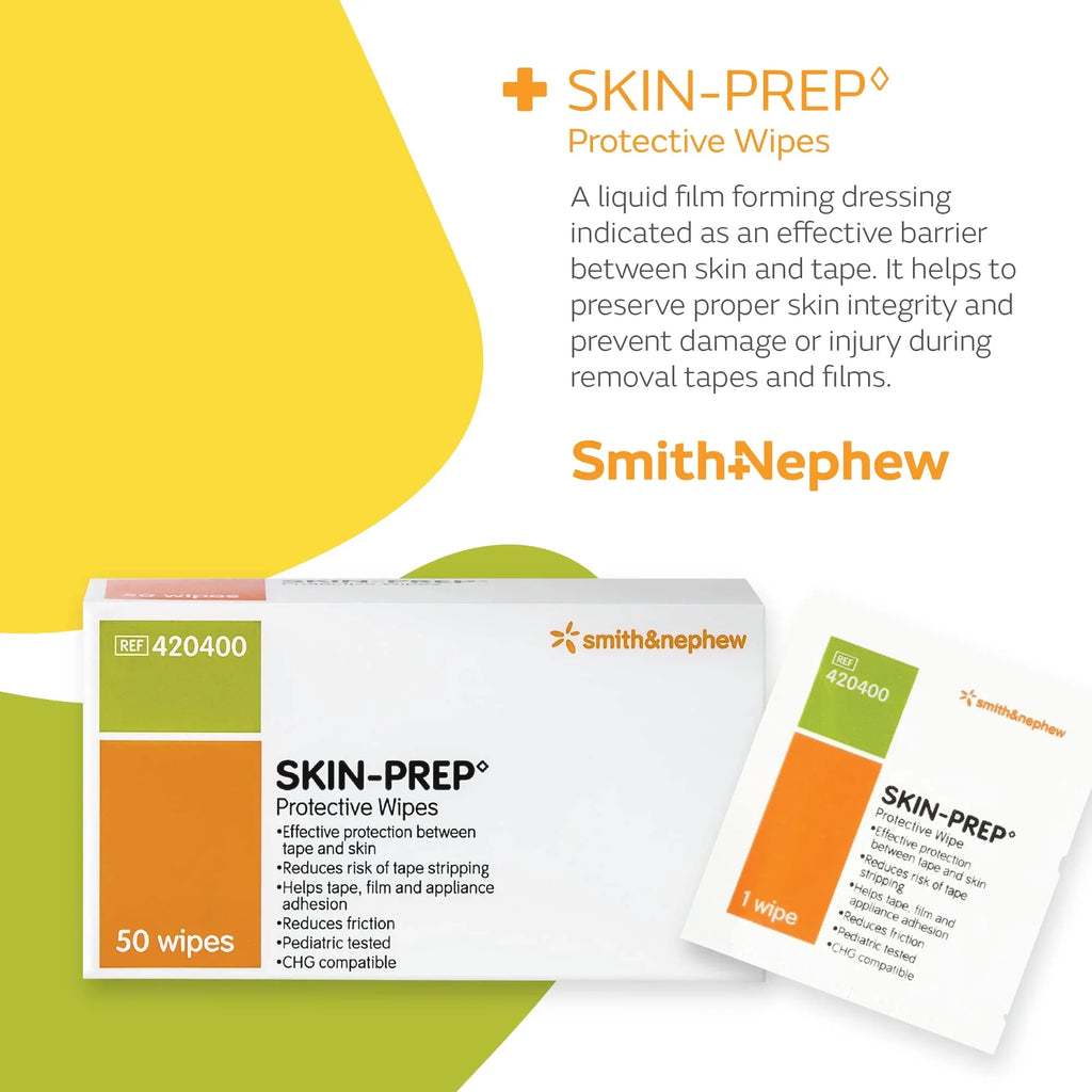 Sizemith & Nephew SizeKIN PREP Protective Wipes 5 boxes 250 pc.