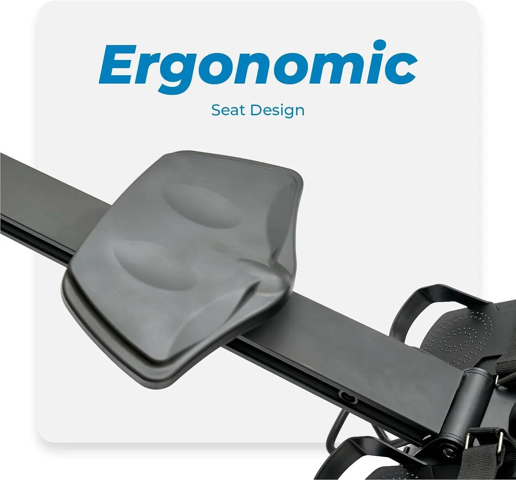 Echelon Row-Size Sizemart Rowing Machine with 22" HD Rotating Touchscreen + 30-Day Free Membership