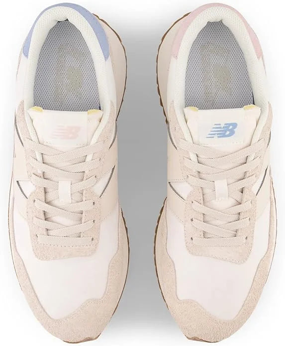 New Balance Mens MSize237 Sizeneakers, M10/W11.5, Beige Pink