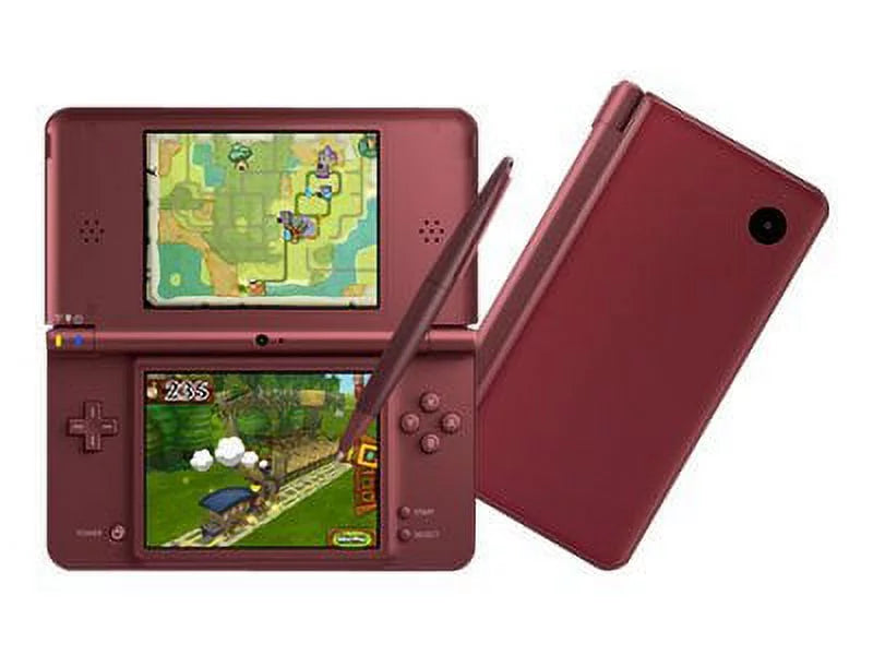 Restored - Nintendo DSizei XL - Burgundy (Refurbished)