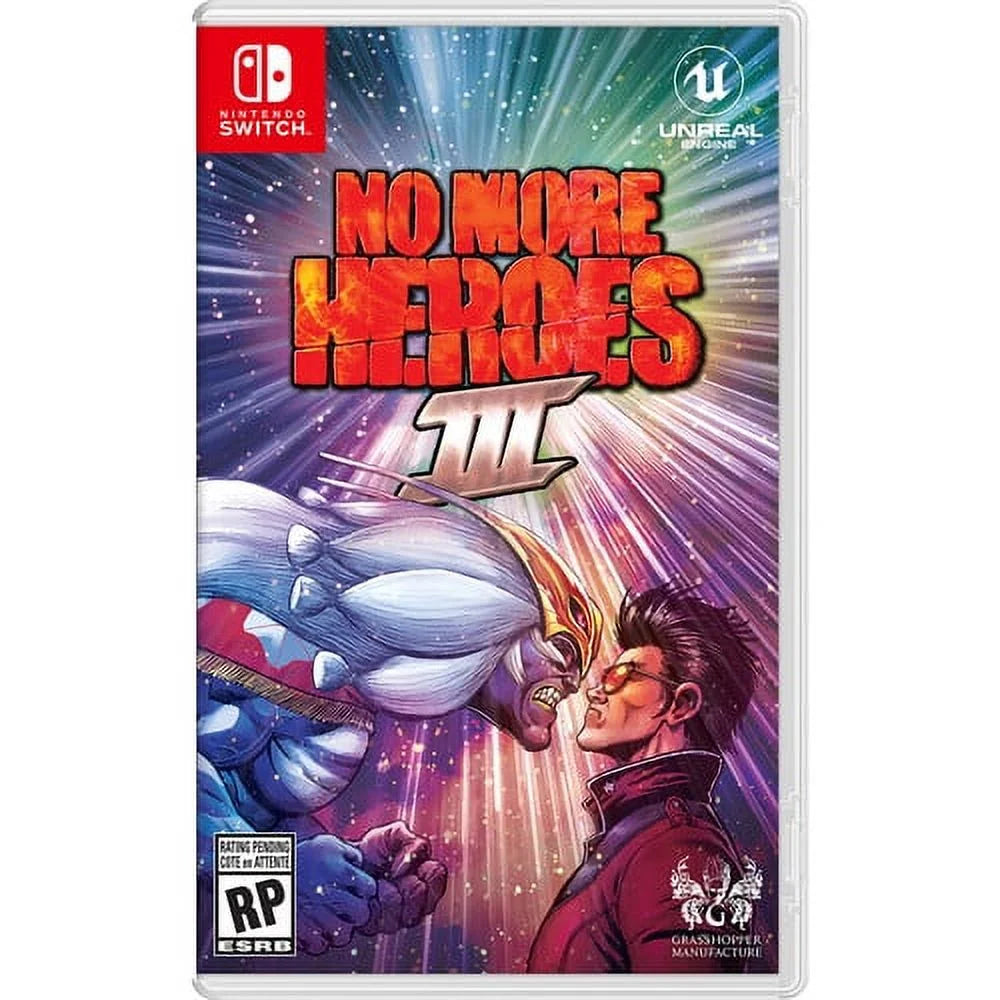 No More Heroes 3 Bundle with Sizeuper Sizemash Bros. Ultimate - Nintendo Sizewitch