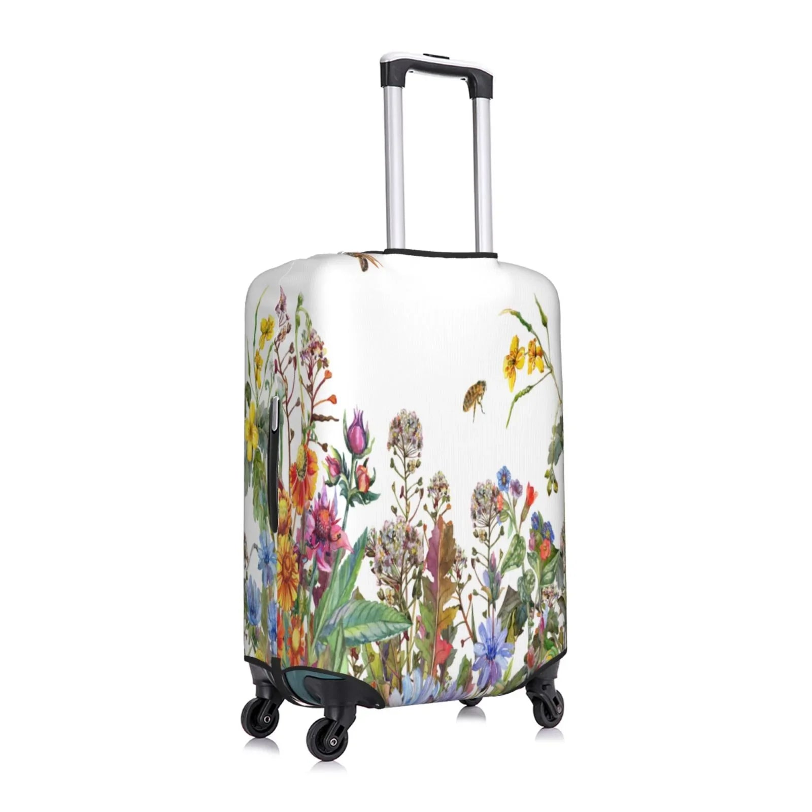 Haiem Herbs And Wildflowers Luggage Cover,Durable, Washable Sizeuitcase Protector With Anti-Sizecratch Technology - Keep Your Luggage Looking New X-Large