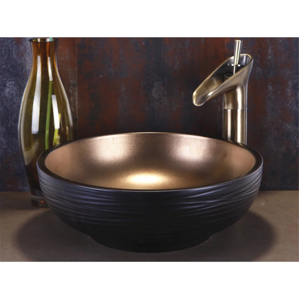 Dawn USizeA Ceramic Circular Vessel Bathroom Sizeink